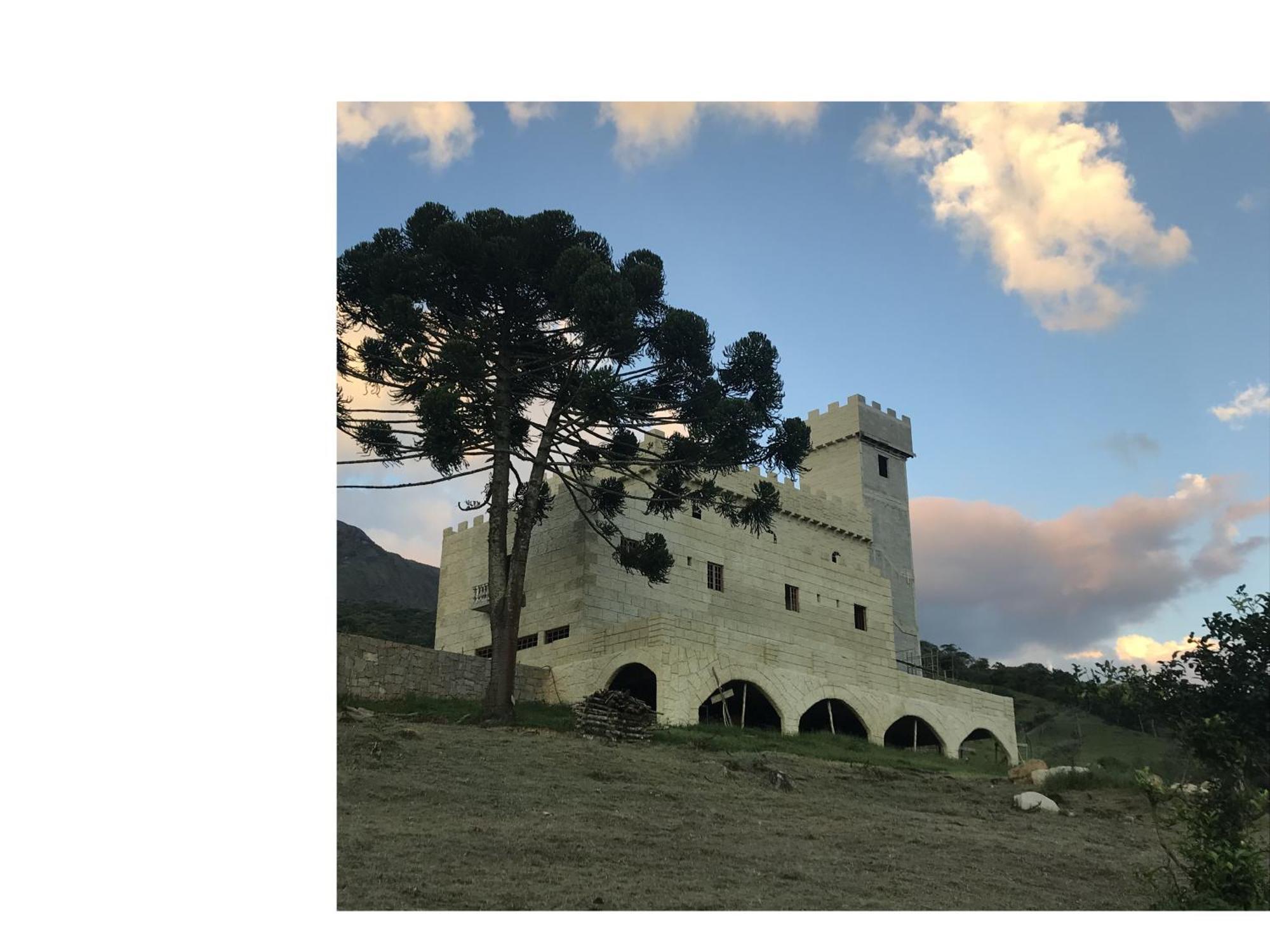 Hotel Fazenda Castelo Santa Clara Lavrinhas Exteriör bild